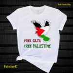 Save Gaza white t-shirt