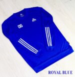 China Mash Fabric Full sleeve T-shirt Royal Blue