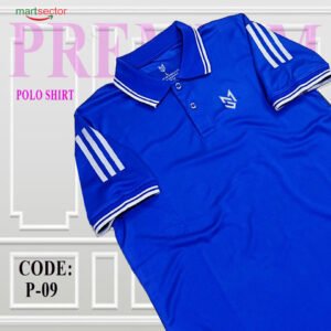 China Mash Polo T-shirt -Royal Blue